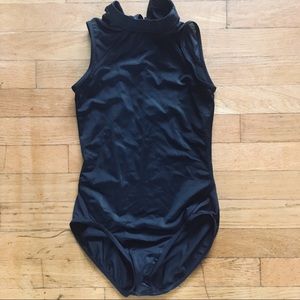 Balera zip back leotard. MC.